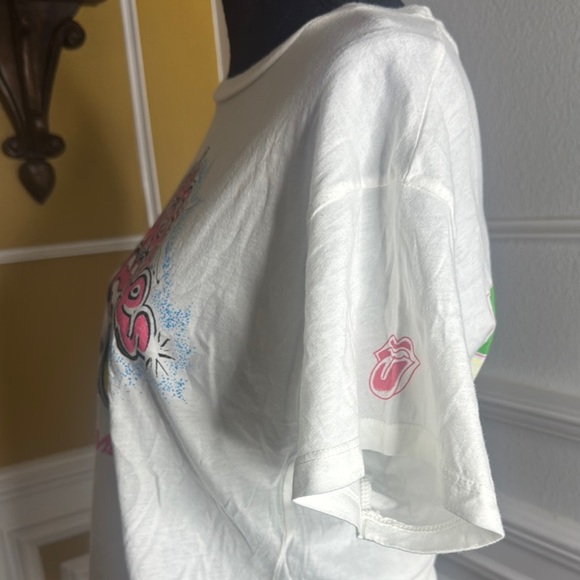 DAYDREAMER ROLLING STONES 1978 SOLO TEE IN VINTAGE WHITE - Picture 5 of 8